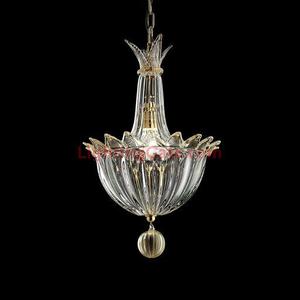 Fanali Veneziani 4428 Suspension Lamp in Glass